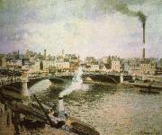 Camille Pissarro Morning,overcast Wather, Sweden oil painting reproduction